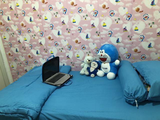 Fata Bed Cover Set Jacquard Emboss Hawai Ocean Single Size (120x200)