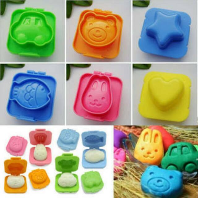 

Egg & sushi mold / cetaka telur , nasi