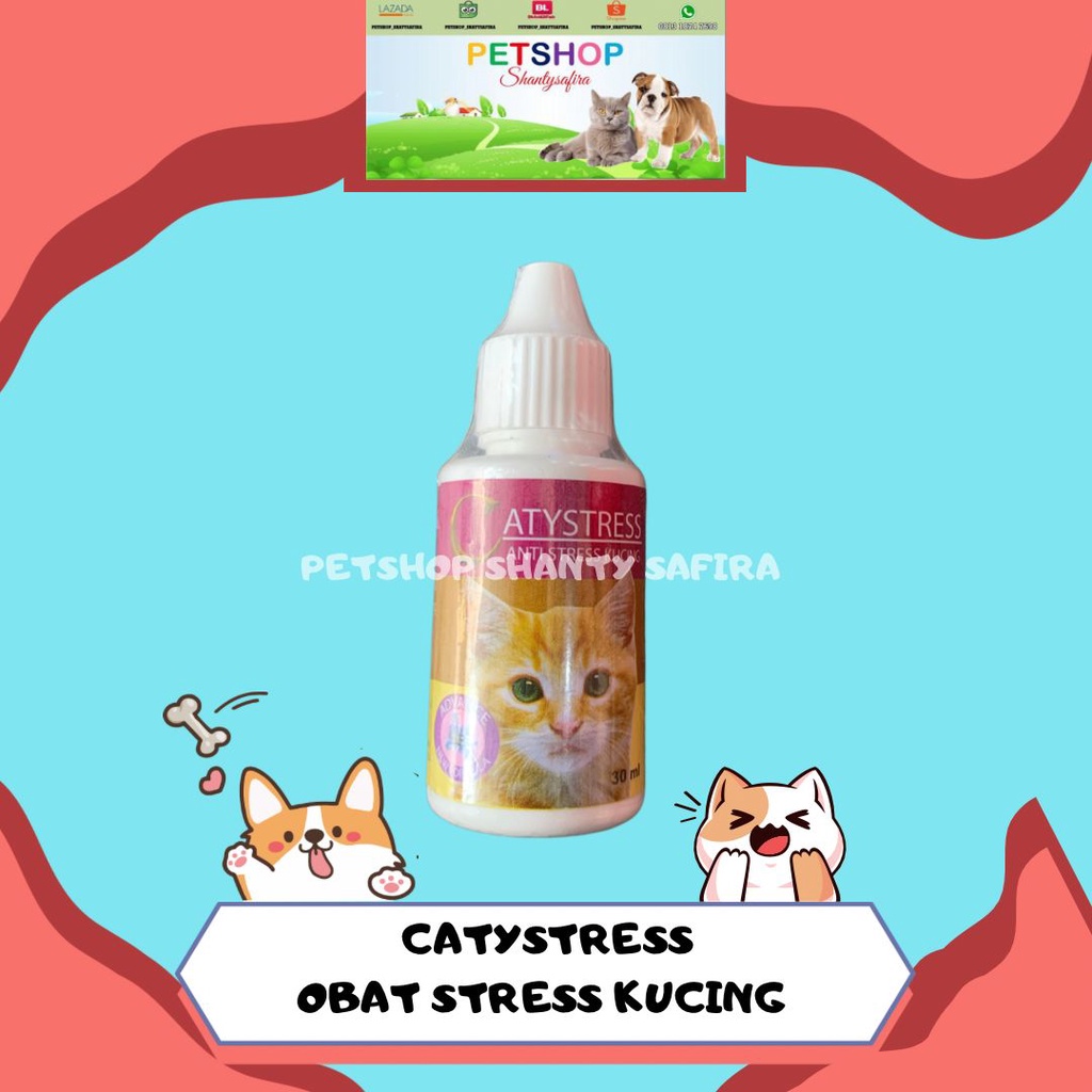 KITTY STRES OBAT ANTI STRES FOR CAT UNTUK KUCING