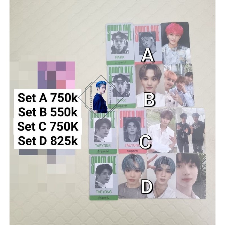 Taeyong Mark Lee ID Card PC Joppin US A Photocard IDCard SuperOne SuperM KR USA Green Orange NCT 127