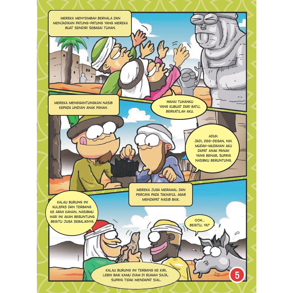 Buku Komik Sirah Rasulullah Periode Mekah - Gema Insani 100% Original