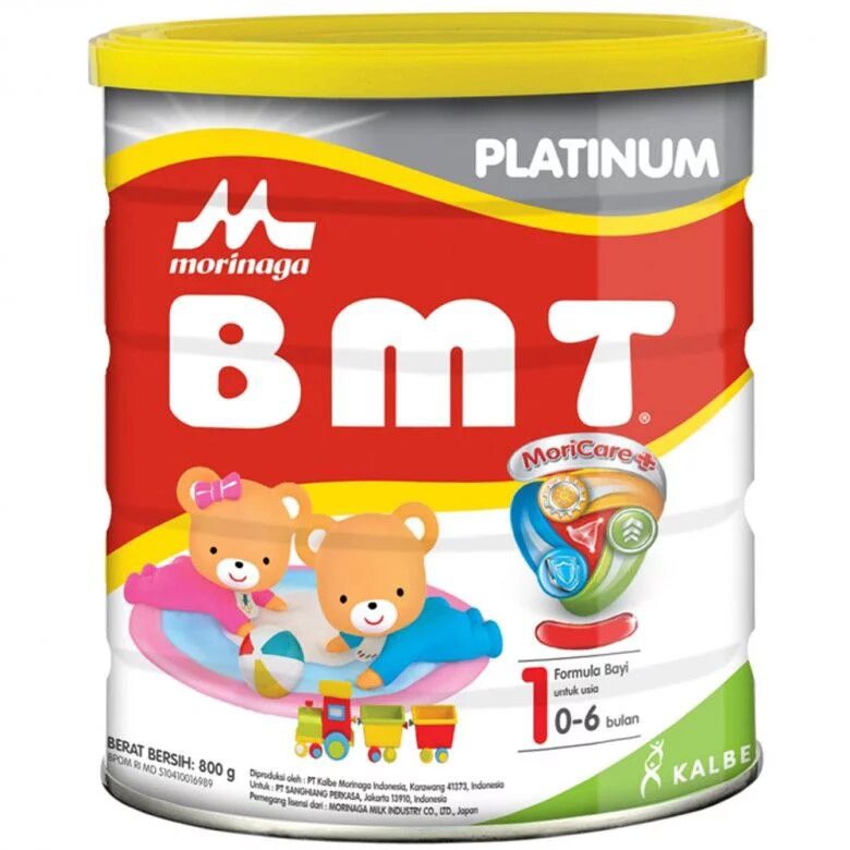 

SUSU MORINAGA BMT MORICARE PLATINUM KALENG 800 GR