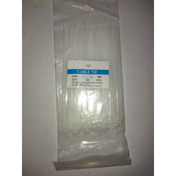 Kabel ties Cable tie EKONOMIS Panjang 15CM isi 100pcs