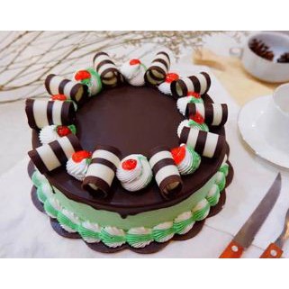 

Kue Ulang Tahun Ultah - Black Green Lemon Cake - Free Kartu Ucapan