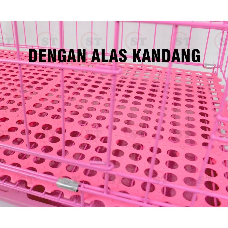 Alas Kandang Kucing Anjing Anti Slip Ukuran 30x30