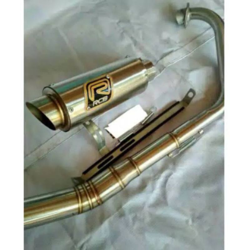 kenalpot rcb all motor SATRIA FU/ VIXION/ CBR OLD/new/ SCORPION/ BISON