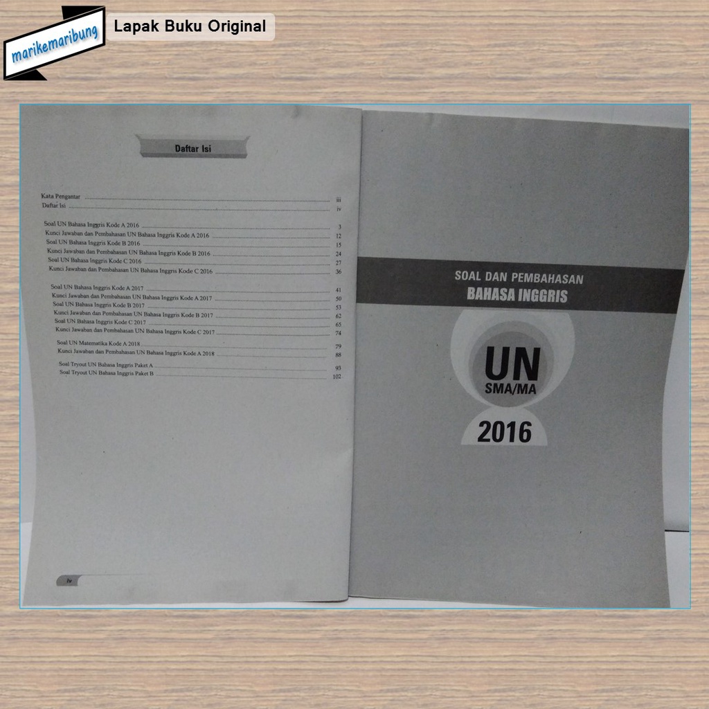 Buku Kumpulan Soal UN Bahasa Inggris SMA 2019-1