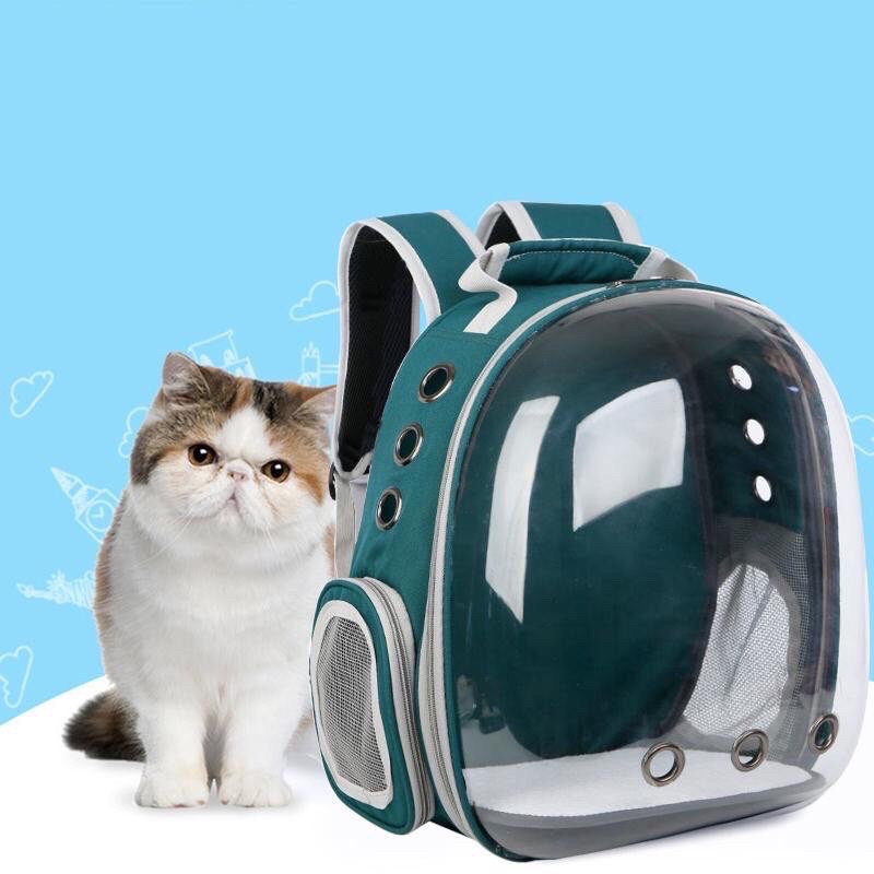 SALE Tas Astronot Ransel Pet Cargo Kucing Murah Polos Transparan Berkualitas