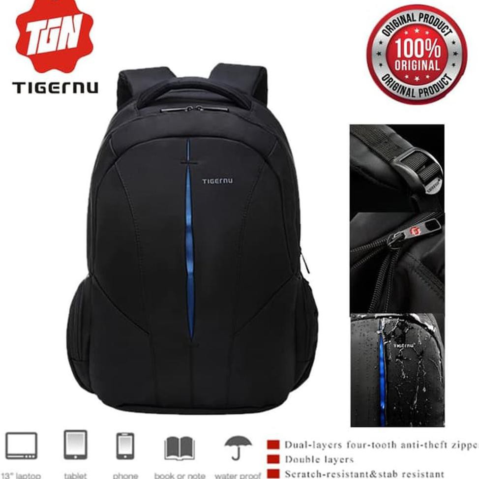 Paling Murah Original Tigernu Tas Ransel Backpack Anti Air Pria Wanita Waterproof - B3105