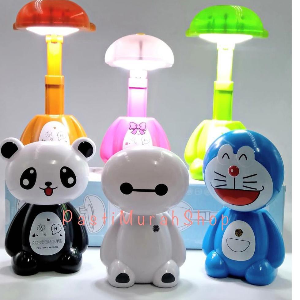 Terlaku Lampu Belajar Meja LED Lampu Baca Unik USB Motif Kartun Variatif Portable 207