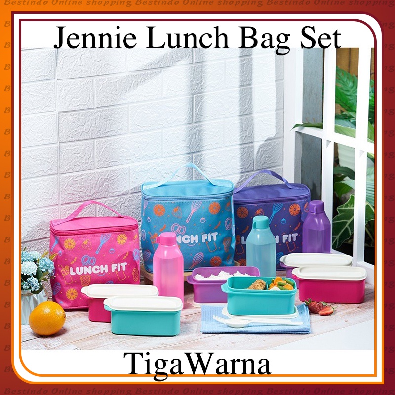 Lunch Fit Set Kotak Bekal Makan /Jennie Lunch Bag Set