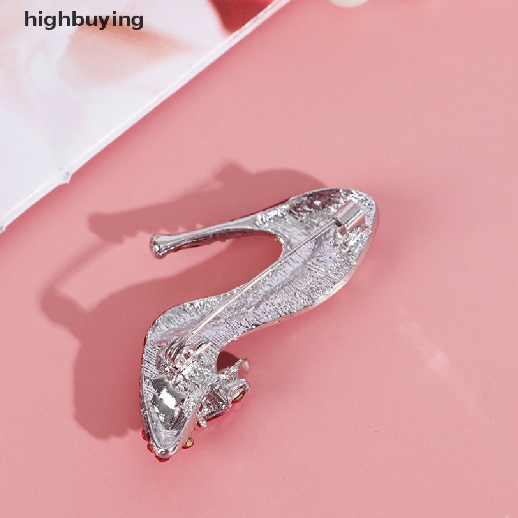 Hbid Bros Pin Desain Sepatu High Heels Wanita Kreatif Untuk Koleksi / Hadiah