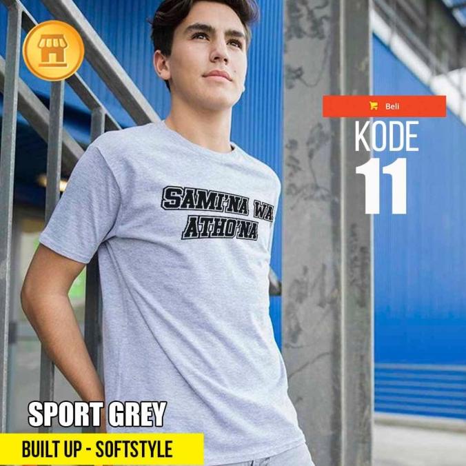 Kaos Dakwah Muslim Hijrah Distro Keren Sami'Na Wa Athona 11 _Termurah
