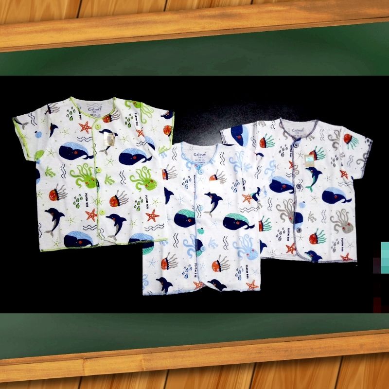 Baju bayi pendek sea world NB CALMET