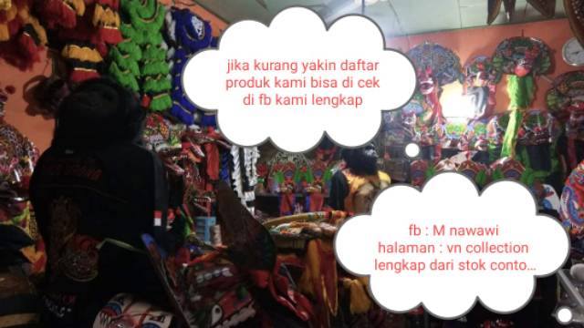 Kemul barongan / baju barong / barongan / reog tik/ baju jaranan / reog / kuda lumping / baju / kaos