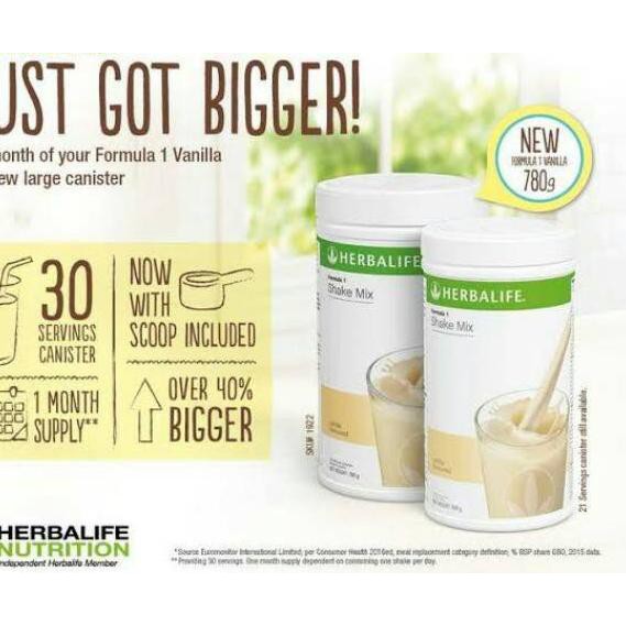 ✅ ¤ϗŽ SHAKE HERBALIFE /NUTRITIONAL SHAKE MIX FRENCH VANILLA exp. Mei 2021 #SAGITAHERBALIFE #SHAKEVAN
