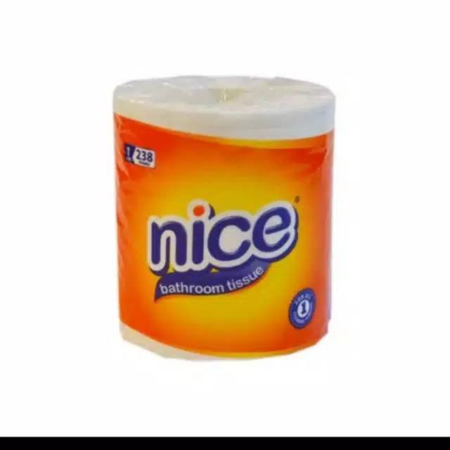 Tissue NICE ROLL 238 Sheets (Minim 3Roll ya)