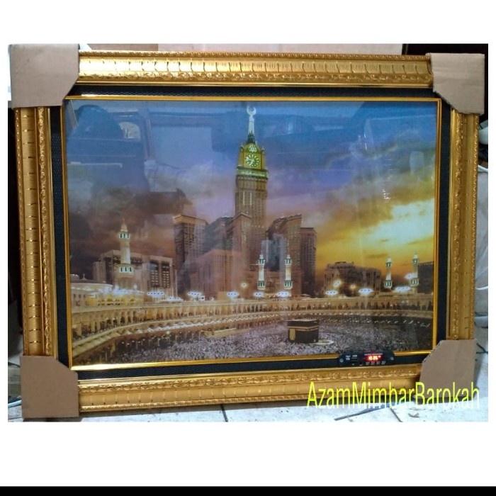 Bluethoot Speaker Ka'Bah Lampu Mini Compo Stereo Mp3 Tda2030 45 Wat Termurah