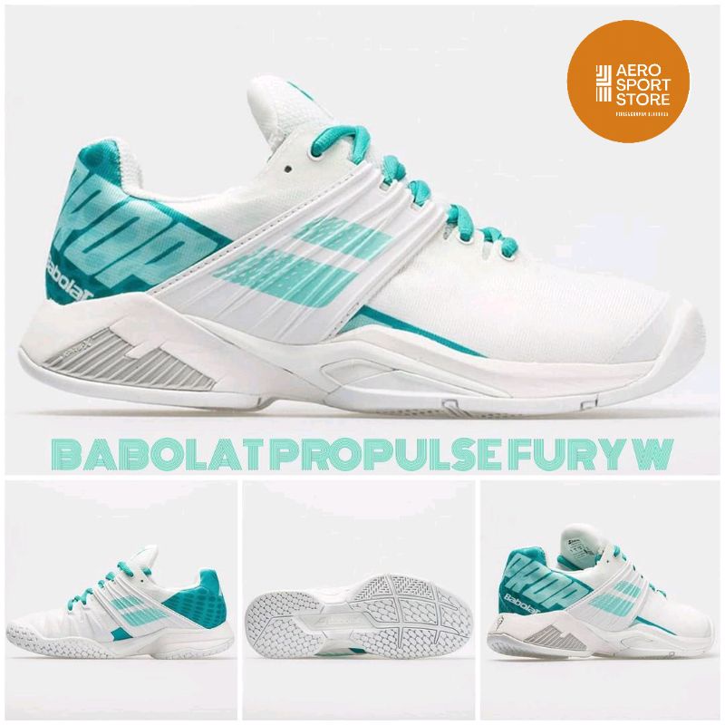 [ SEPATU TENIS LAPANGAN WANITA BABOLAT PROPULSE FURY ]