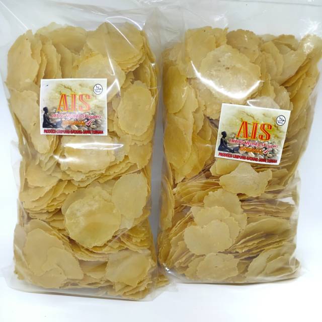 

AIS Emping melinjo 1/2kg asli produksi Limpung / emping blinjo mentah 500gr