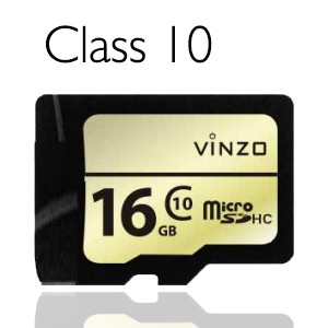 Vinzo SD Card 16GB Class 10 - Memory Card