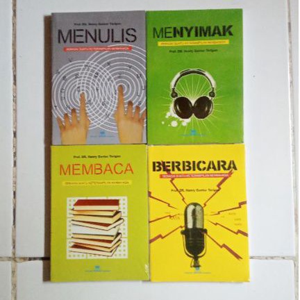 Jual PAKET BUKU KETERAMPILAN BERBAHASA : MENULIS - MEMBACA - MENYIMAK ...