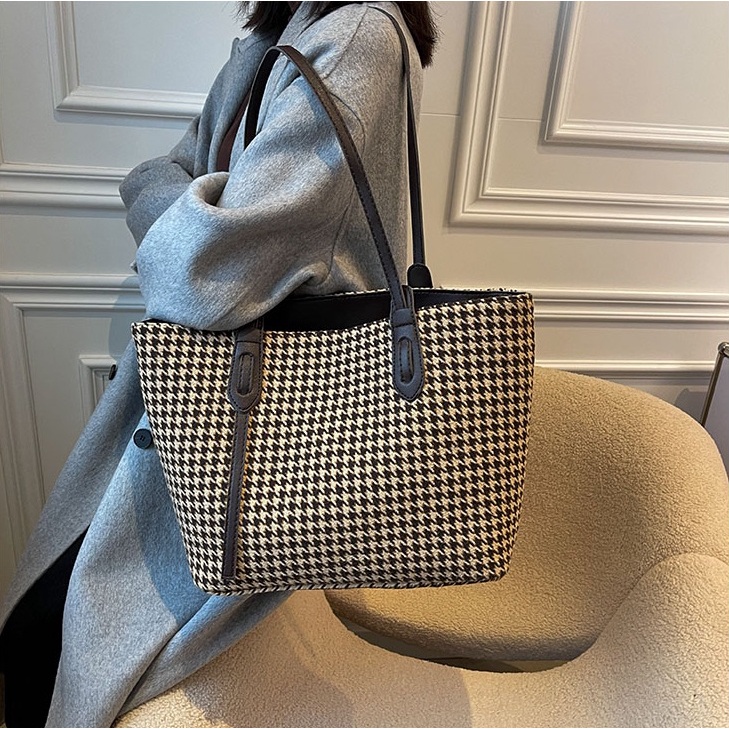 TFT AX200256 92917 AX917 T36 E4737 R6732  EL5737 (1 KG MUAT 2) TAS SELEMPANG KERJA IMPORT TOTEBAG MOTIF KOTAK - TAS BATAM TERBARU