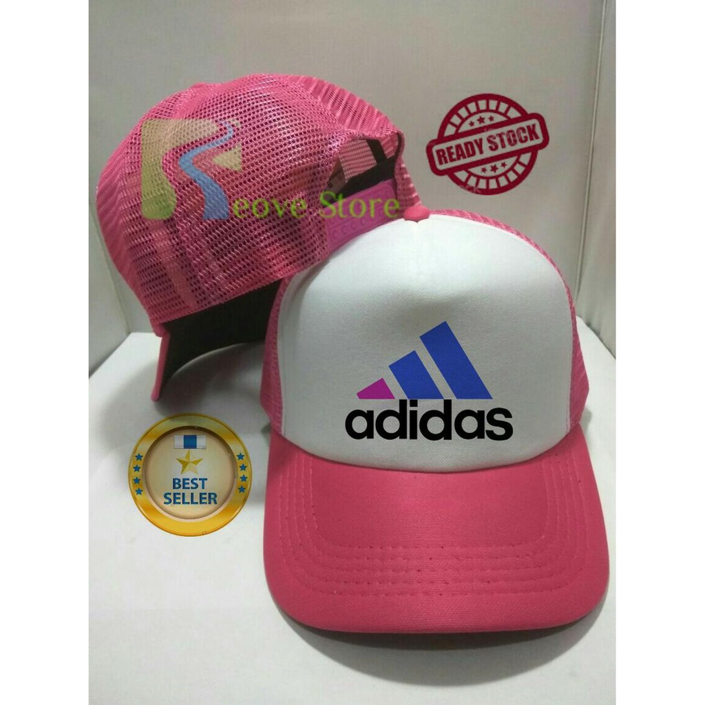 MURAH TOPI TRUCKER ADIDAS PINK BLUE - REOVE STORE HOT