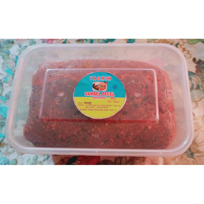 Jual Kg Sambel Bumbu Pecel Sambel Bumbu Kacang Yasmin Khas Kab