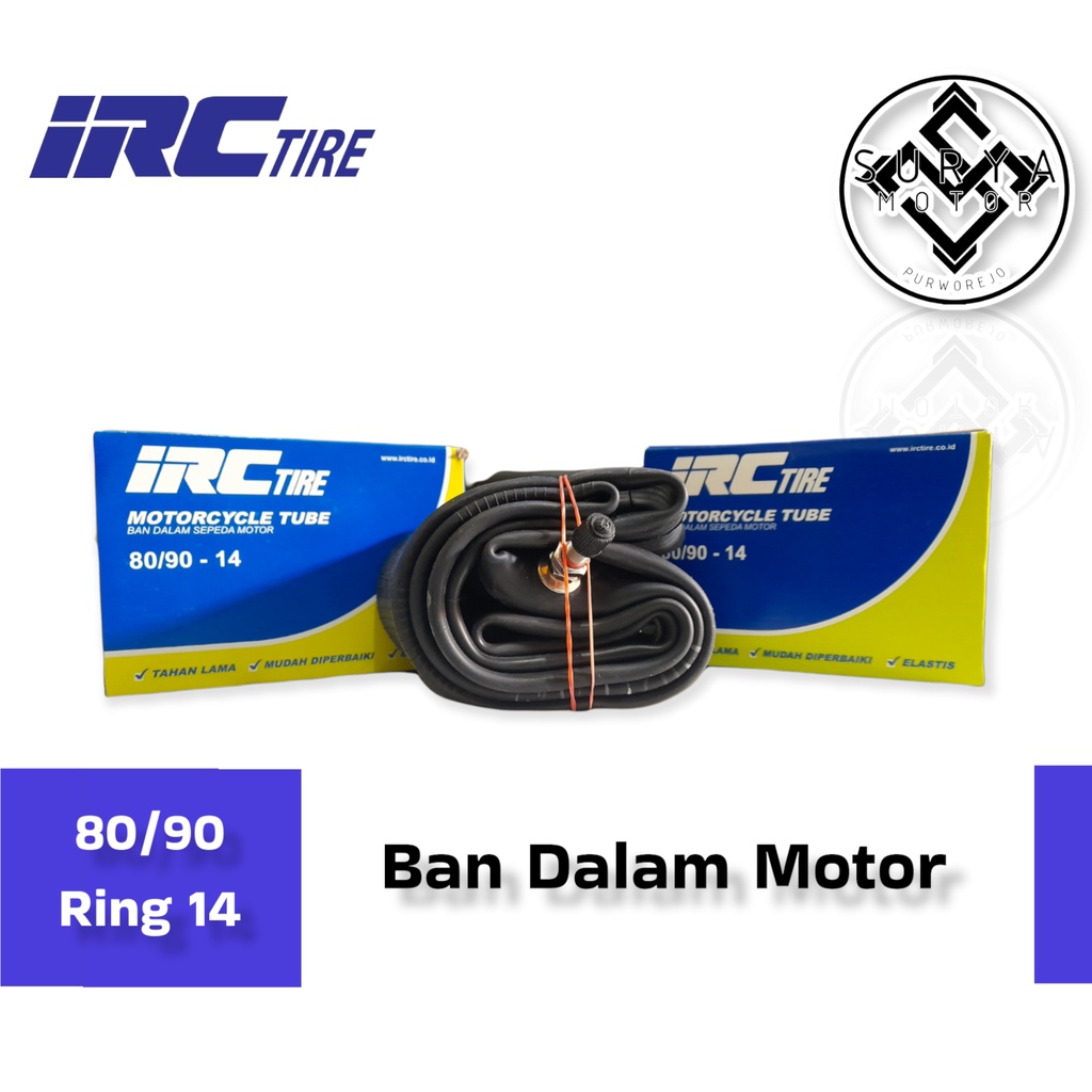 Ban Dalam Motor Ring 14 IRC (80/90-14)