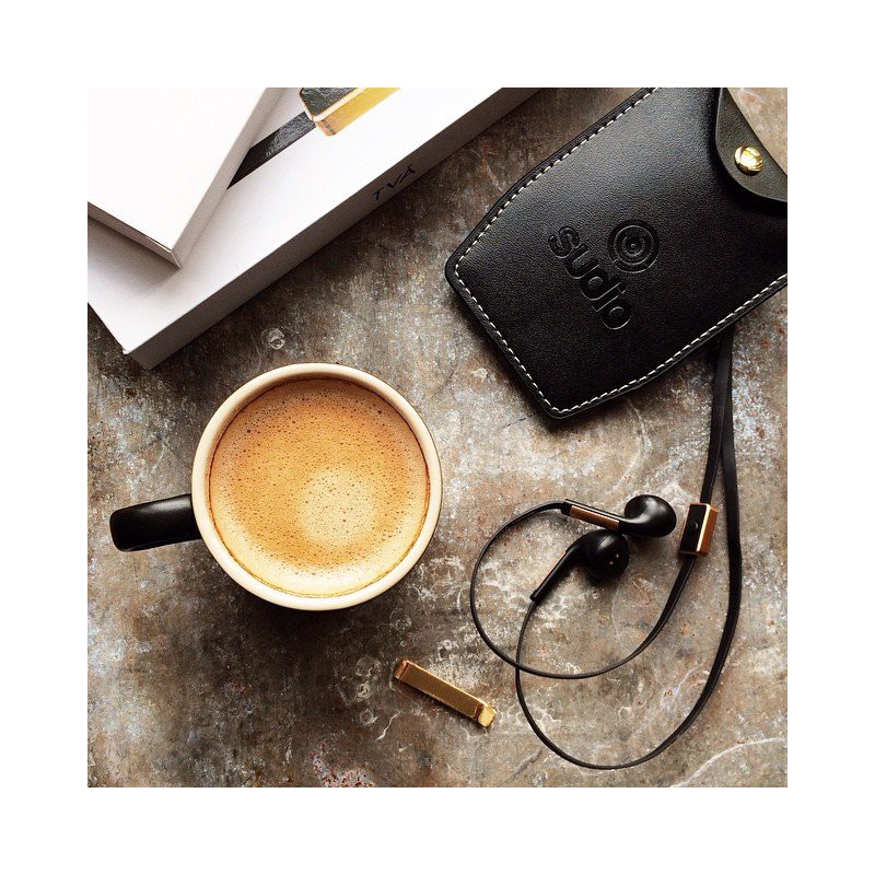 EARPHONE SWEDEN SUDIO TVA - BLACK