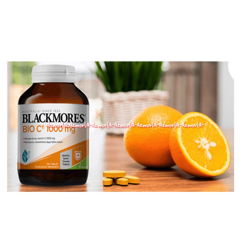 Blackmores Bio C 1000mg Suplemen 30pcs Vitamin C Blackmore Rasa Jeruk Orange