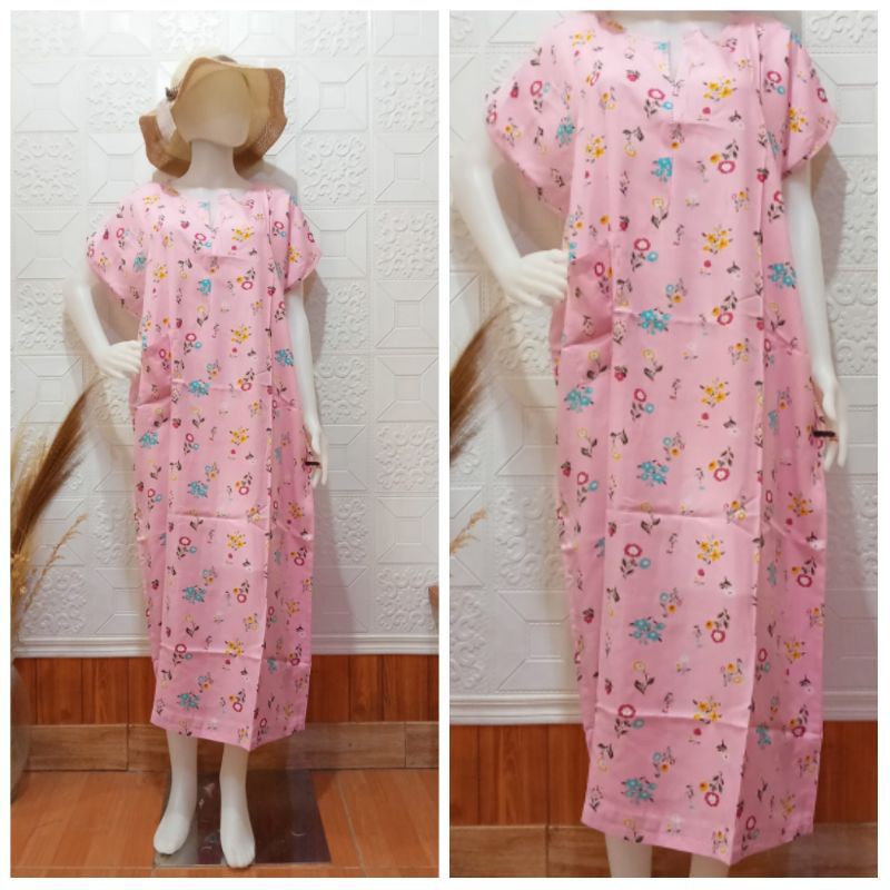 Daster Habel/HISBI Long BUSUI Panjang Semata Kaki Bahan Rayon Premium-Hisbi busui 36