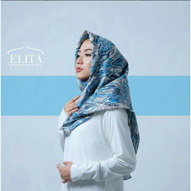 Kerudung Katun Elita Segiempat