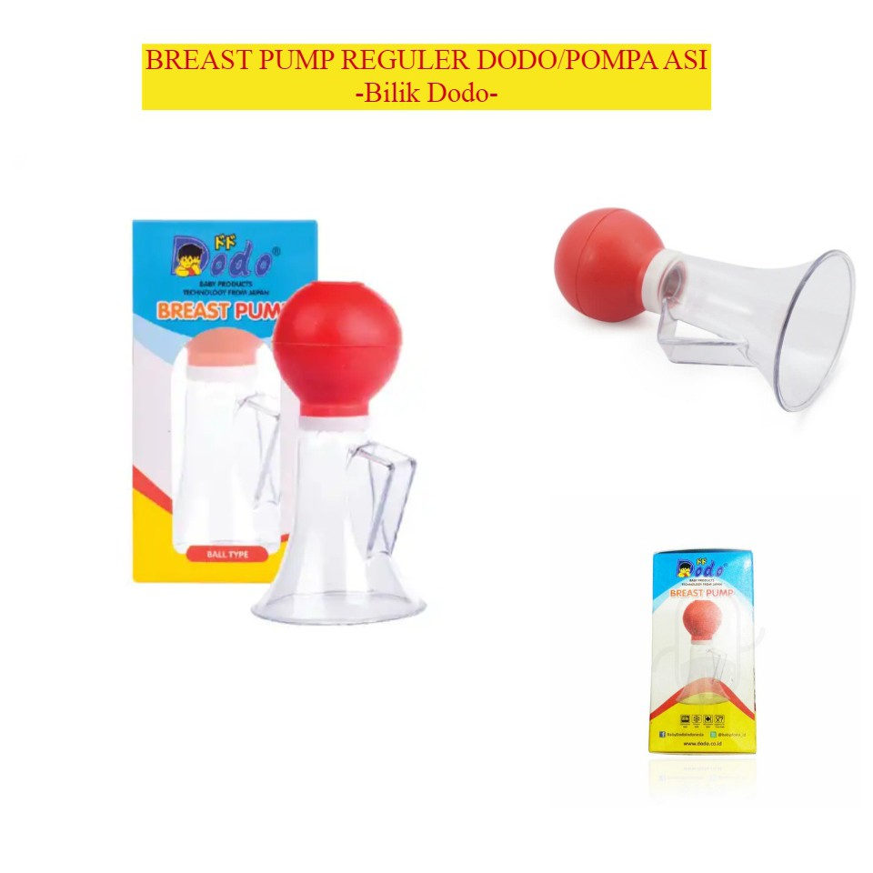 Dodo Pompa Asi Manual Kop Ball Type Manual Breastpump Regular DAC001