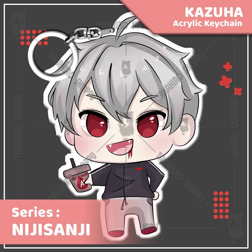 Gantungan Kunci / Keychain Akrilik Anime Nijisanji KUZUHA