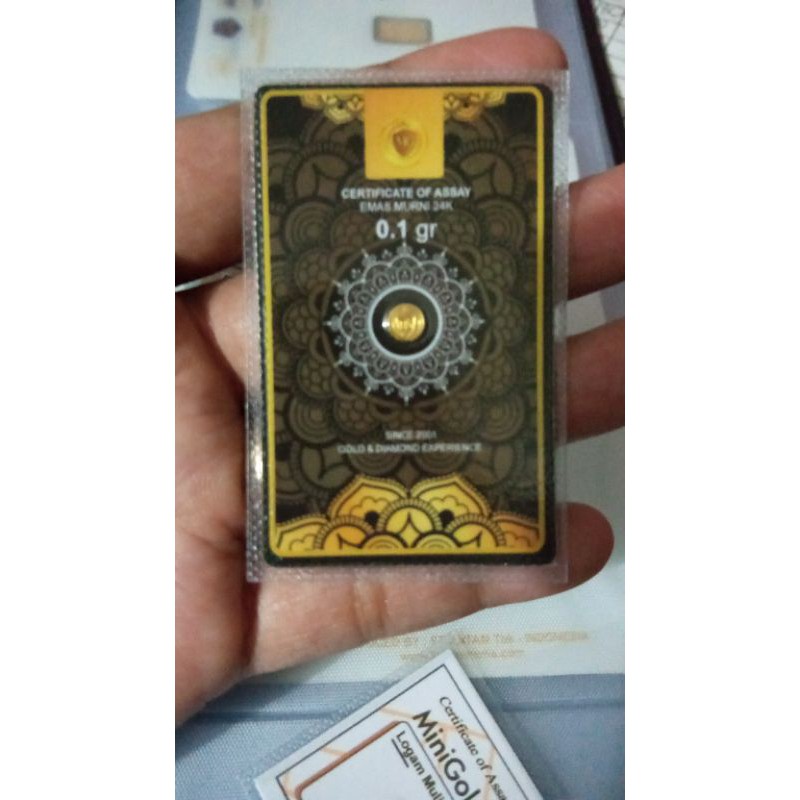 Mini Gold 0,1 gram