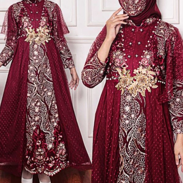 Kikoochi Lebaran - Gamis Wanita Hadiah Kado Baju Muslim Idul Fitri