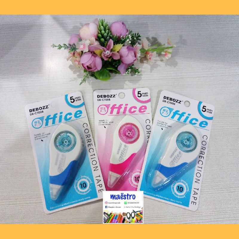 

Tipex Roller Kering Trondol Debozz CT-008 / Pita Koreksi / Correction Tape