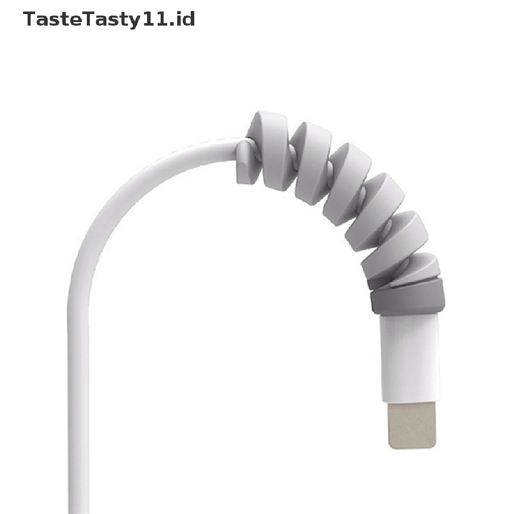 (TasteTasty) Pelindung Kabel Data / Charger Model Spiral
