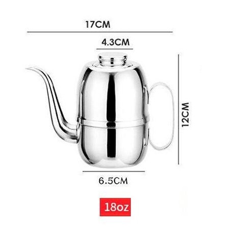 Teko Minyak Serbaguna Cooking Oil Pot - SSO1443 - Silver