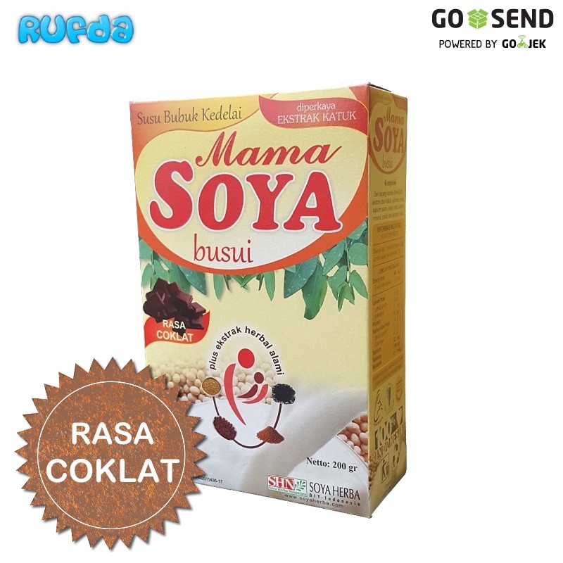 MamaSoya Mama Soya Coklat, Vanilla / Vanila / Original (Pelancar Booster ASI)