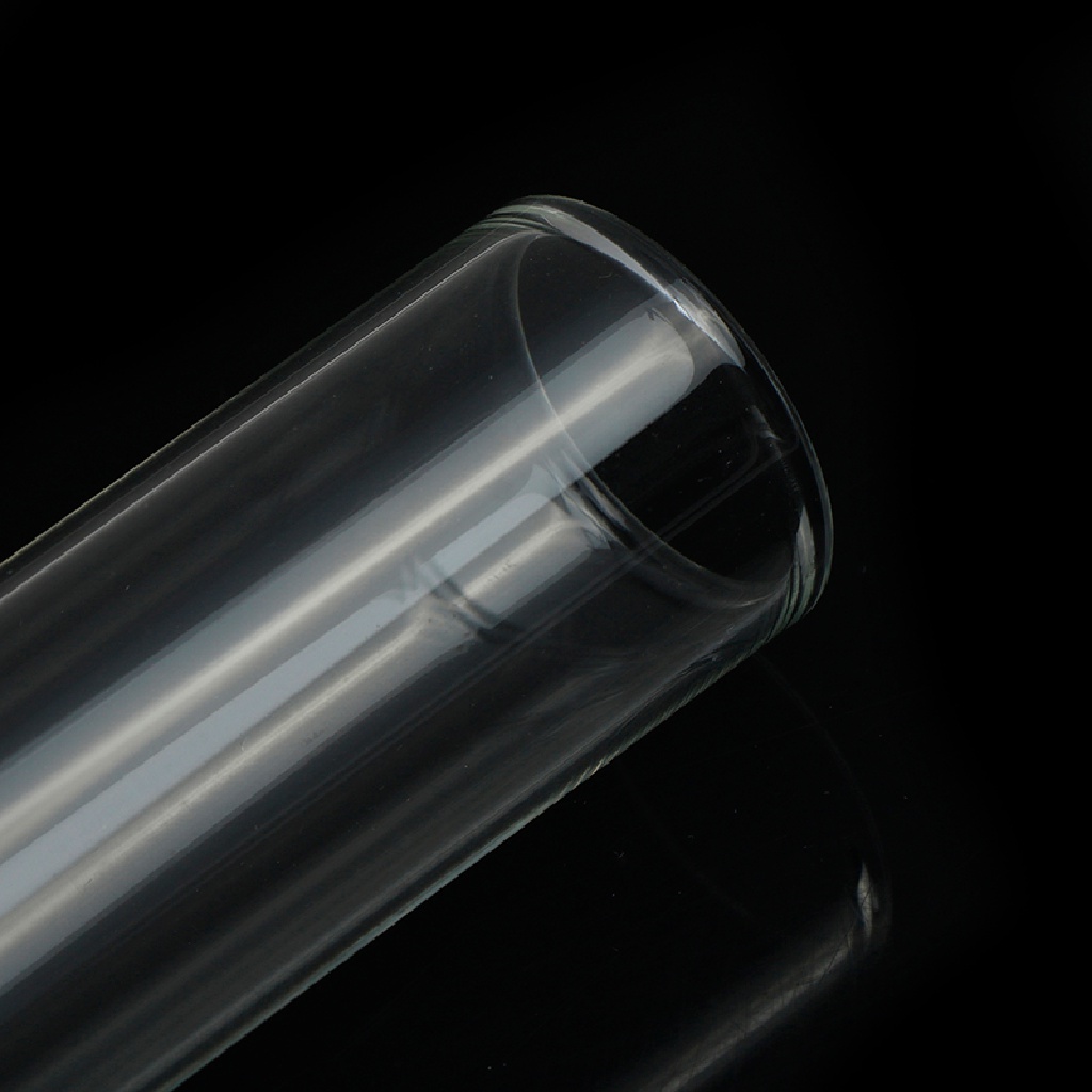 Tongkat Slide Jari Bahan Kaca Transparan Ukuran 28 / 50 / 69mm Untuk Gitar