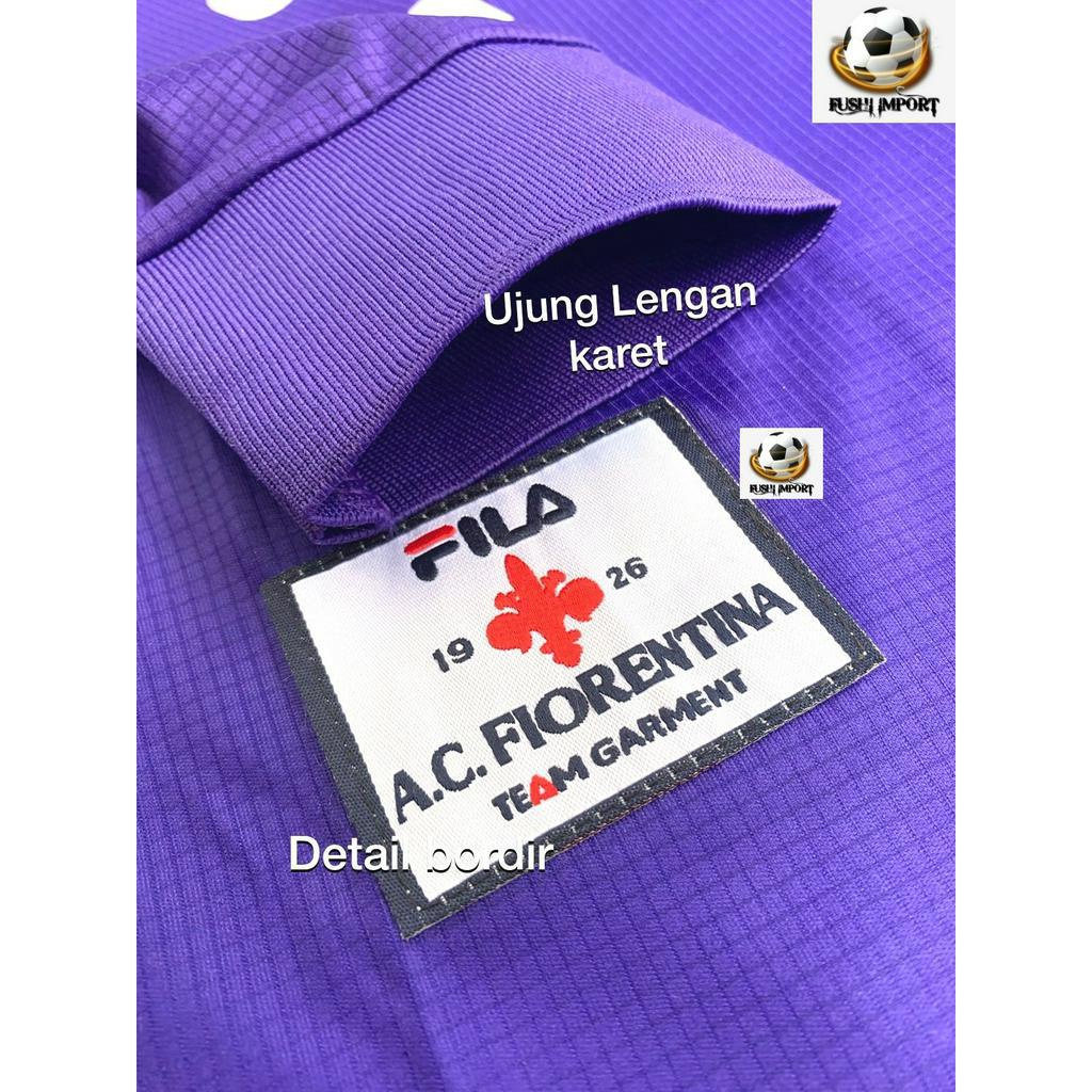 RETRO | Jersey Baju Bola Fiorentina Home Nintendo 1998 1999 Lengan Panjang Long Sleeve Grade Ori