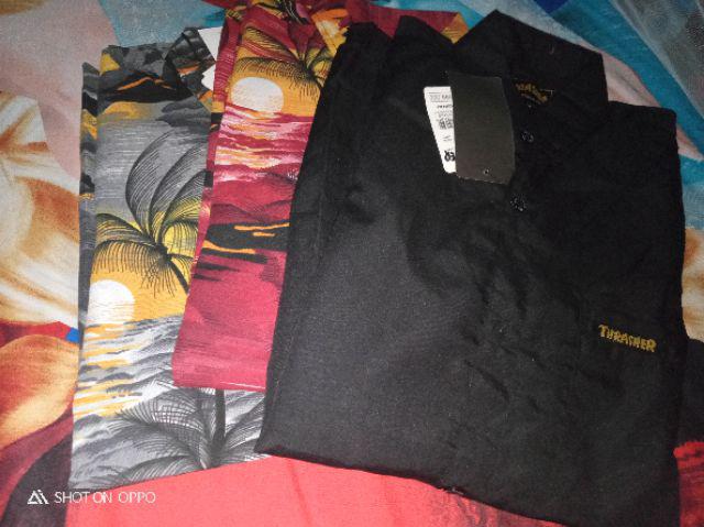 Ahn Kemeja Batik Pria Kombinasi/kemeja Batik Kantor Pria / Batik Lengan Panjang Pria/batik Kombinasi