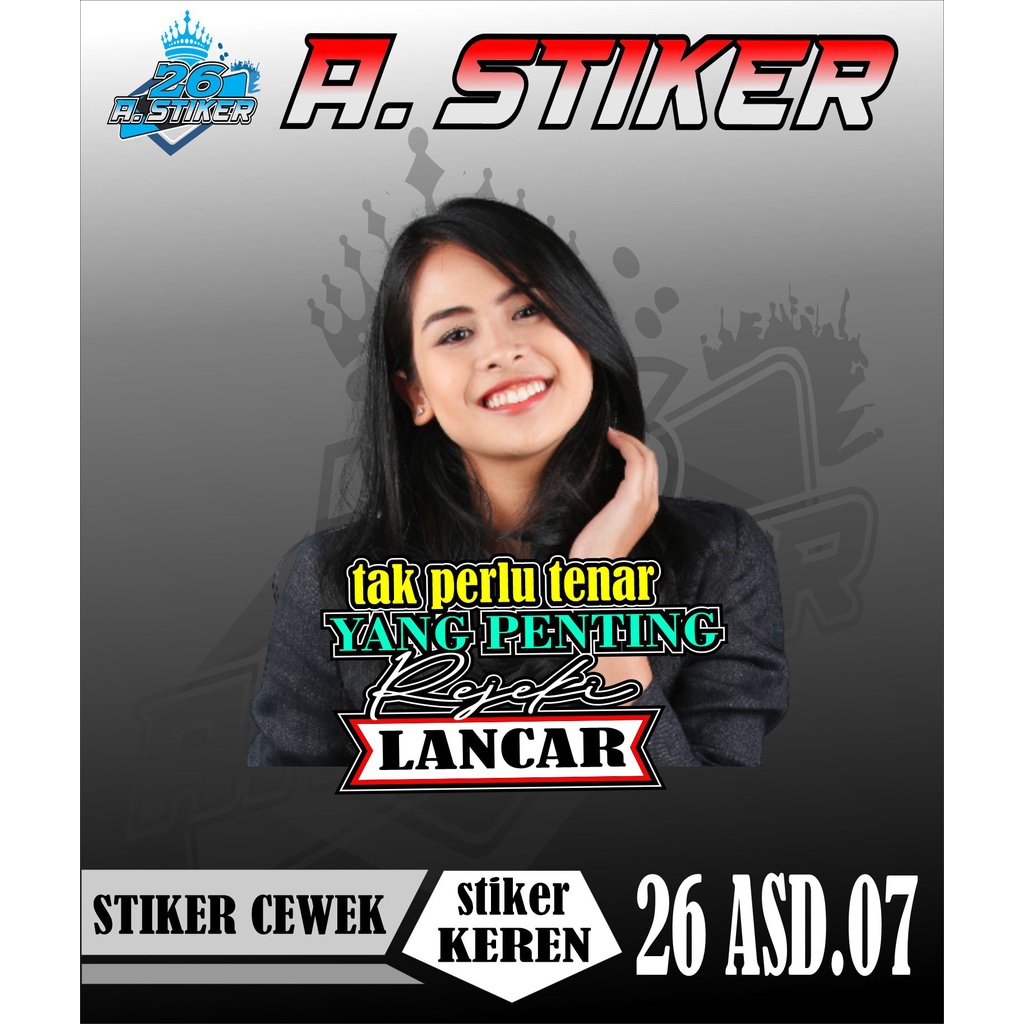 stiker cewek stiker mobil stiker truk stiker motor stiker variasi mobil