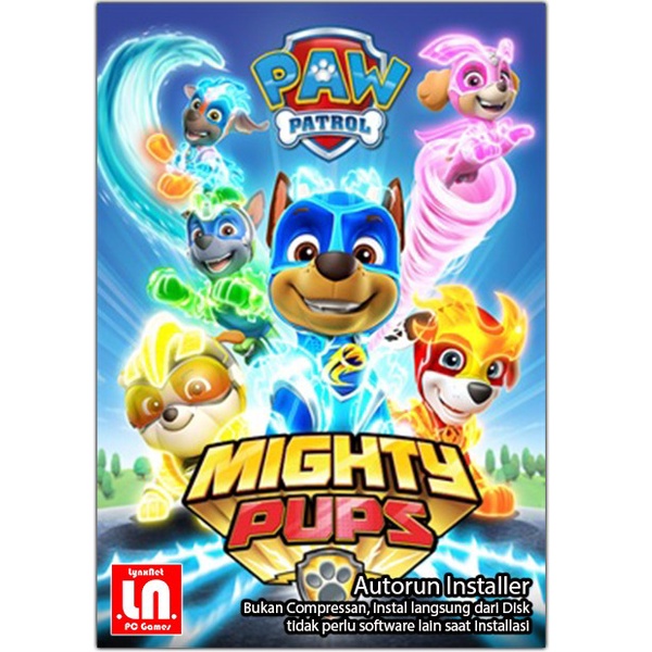 PAW Patrol Mighty Pups - PC DVD Game 