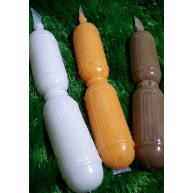 PLASTIK ES BENTUK WAWAN ISI 50PC PLASTIK ES WAWAN ISI 50PC