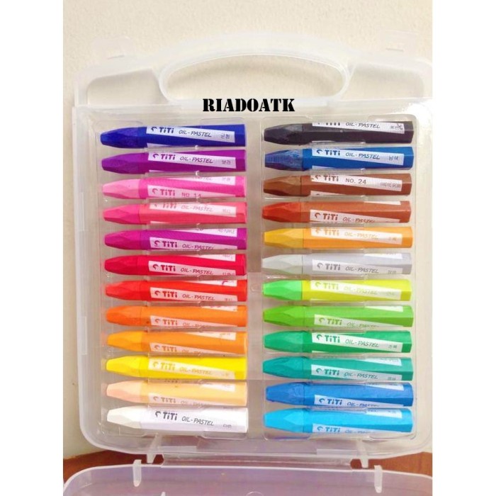 

Mantap Oil Pastel Crayon Joyko Titi Op-24S 24 Warna / Crayon Titi 24 Warna Promo