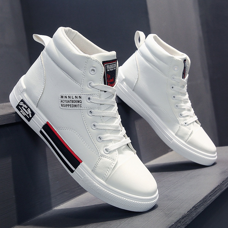 Sepatu Sneakers Nyala Pria Putih Ori Dane And Dine 990 WHITE